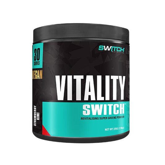 Switch Nutrition configurable 30 SERVES / STRAWBERRY KIWI (VEGAN) Switch Nutrition - Vitality Switch VEGAN!