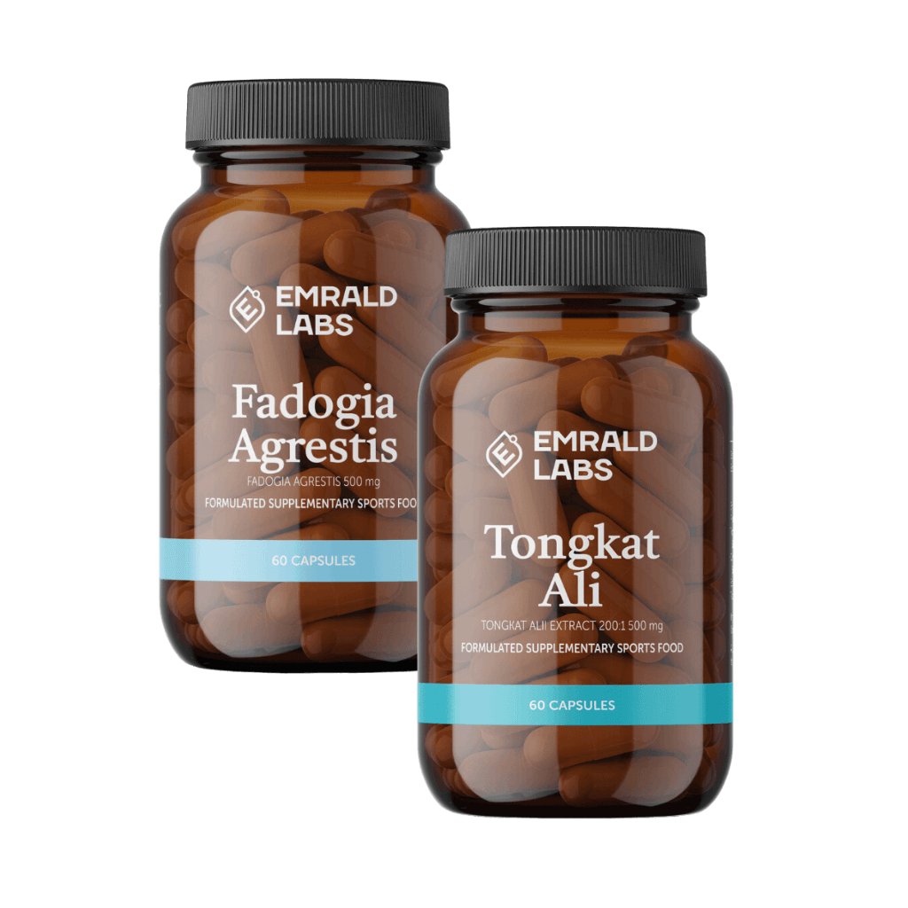 Tongkat Ali & Fadogia Agrestis Capsules-Stacks-Emrald Labs-Emrald Labs Tongkat Ali 60 Caps-Emrald Labs Fadogia Agrestis 60 Caps-SuppsRUs